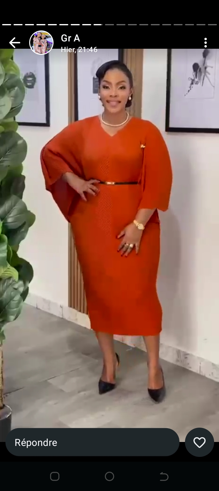 Chic robe